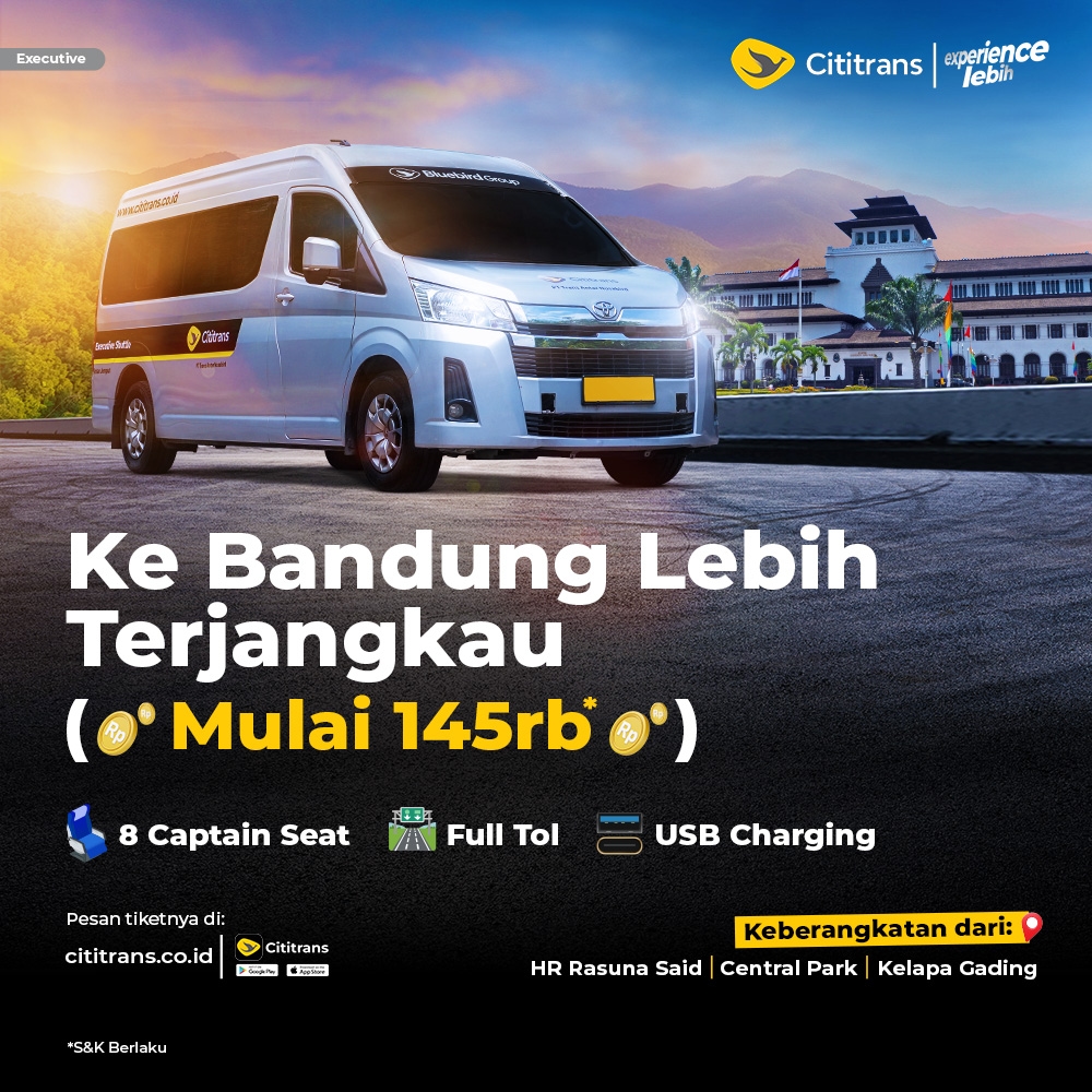 Jakarta-Bandung 145ribu